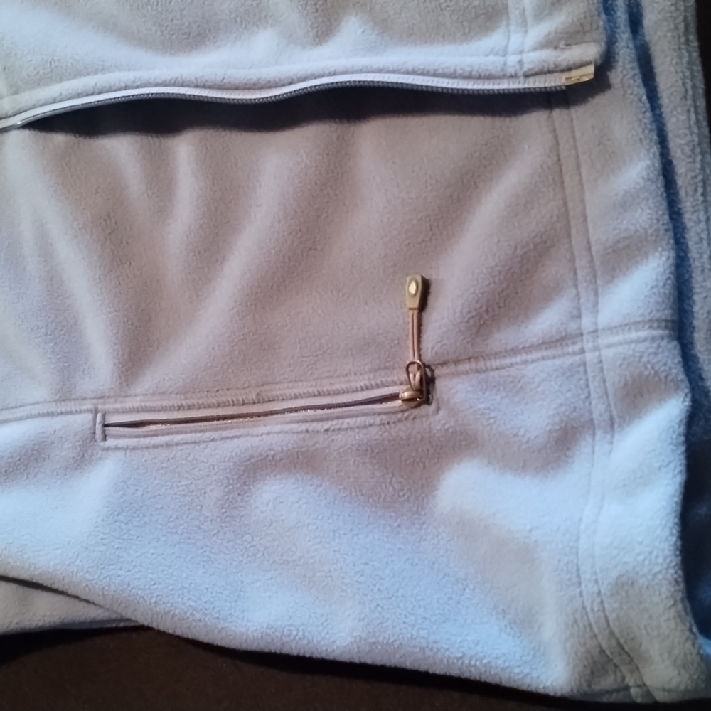 Eddie Bauer Woman's Windcutter Jacket/coat with Hood Light Blue - Picture 7 of 16